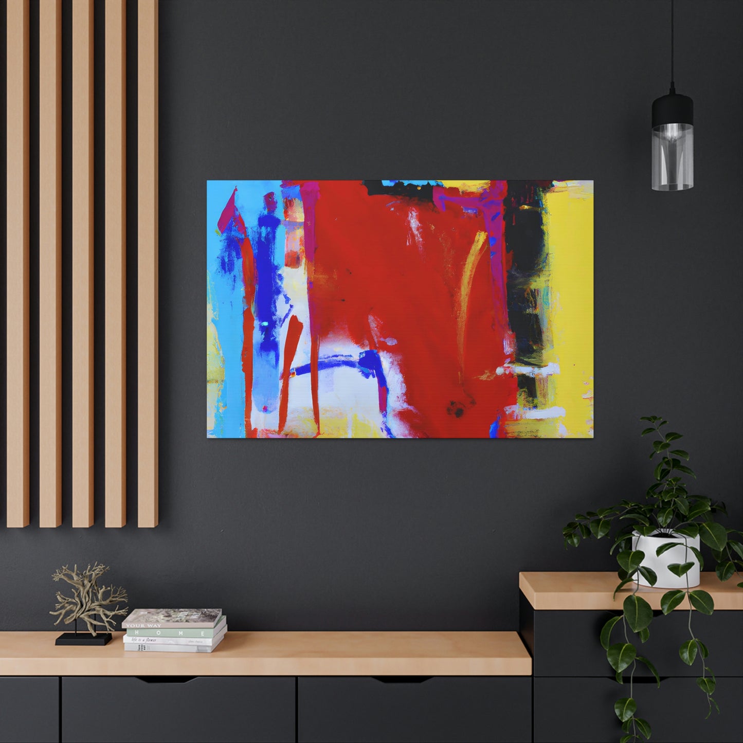 "Couleur Chaude" - Canvas