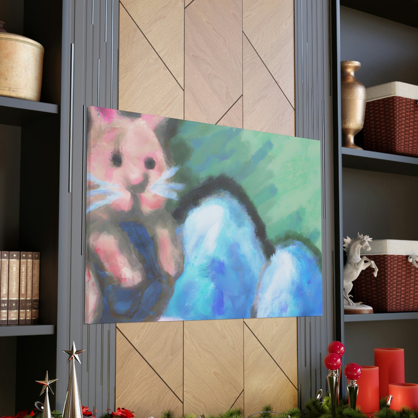 "Bunny Hop" - Canvas