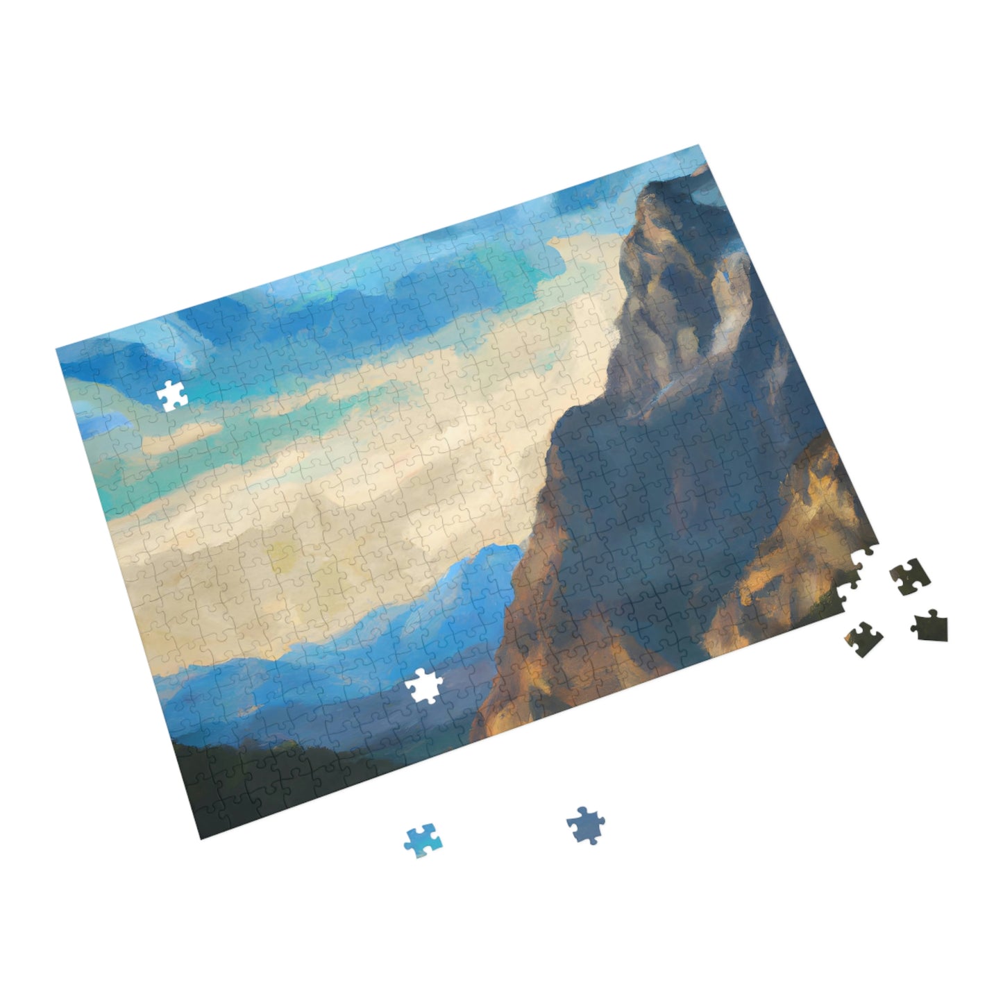 Jagged Peaks - Puzzle