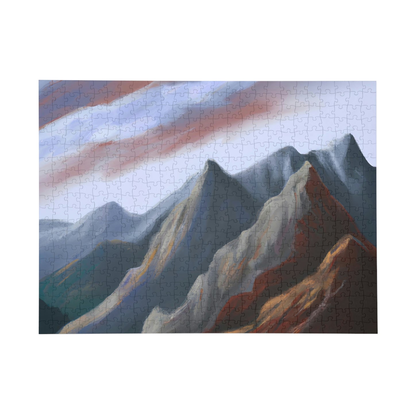 White Peak Range - Puzzle