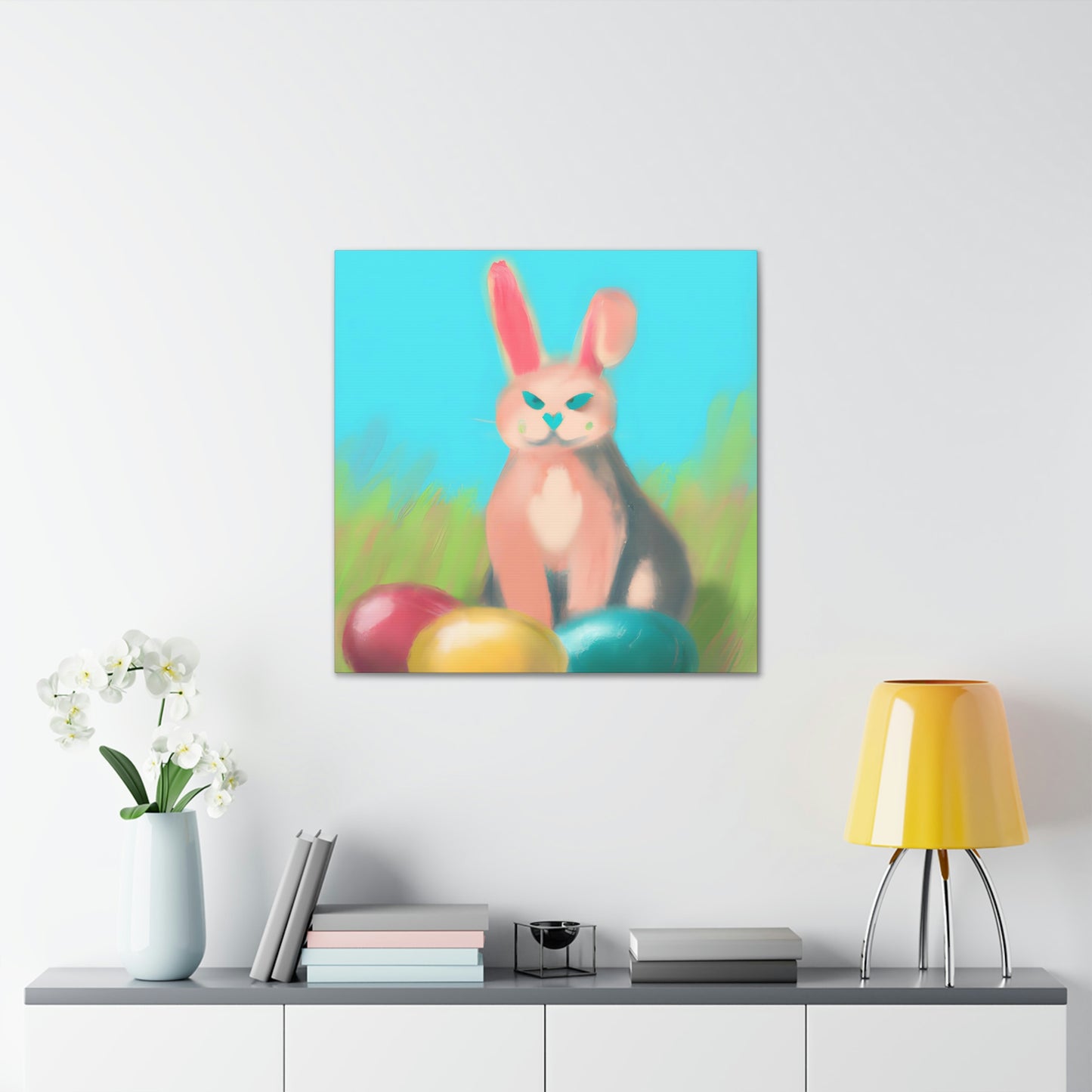 "The Easter Bunny's Bounty" - Canvas