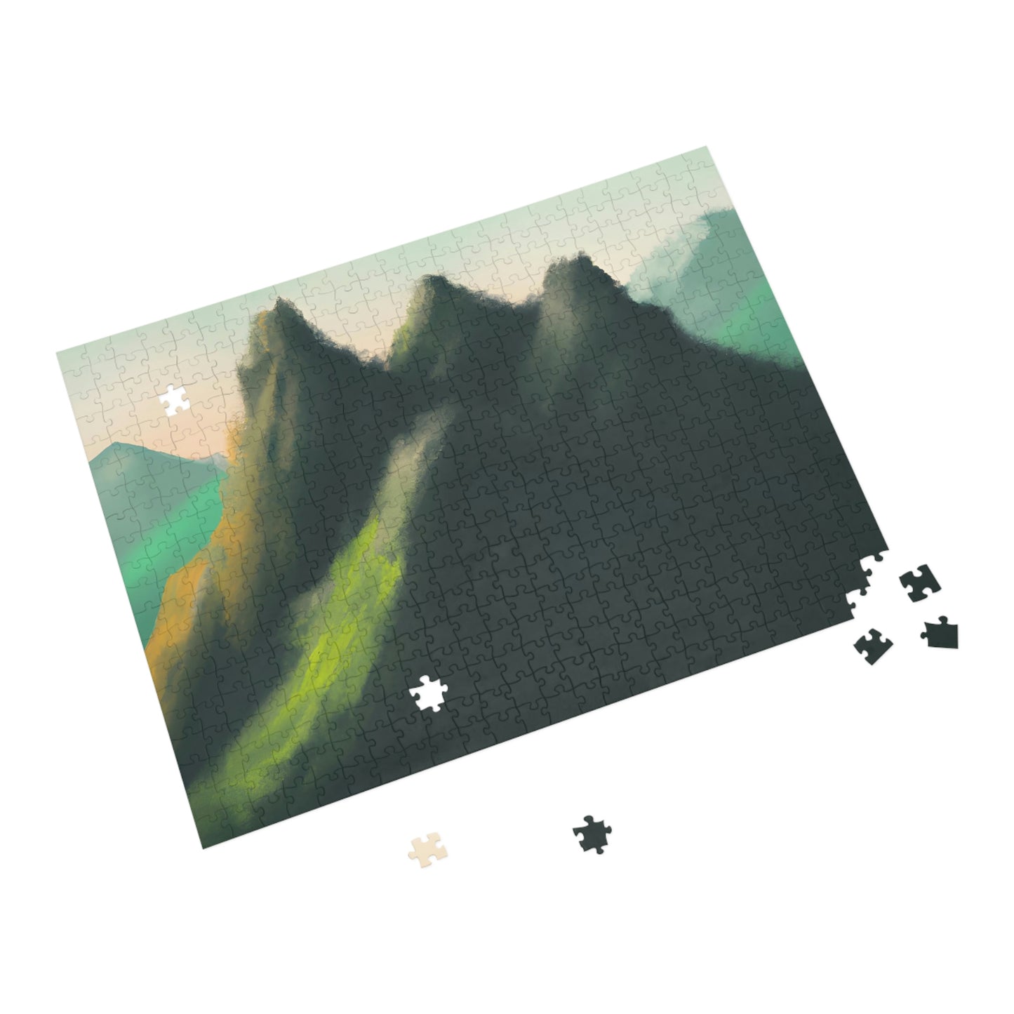 The Stargazer Peaks. - Puzzle