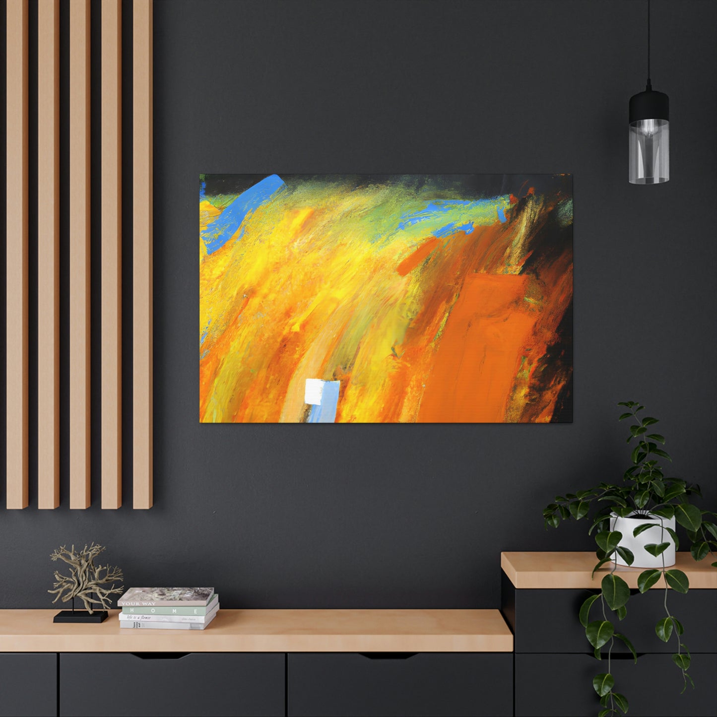 Peinture Abstraite. - Canvas