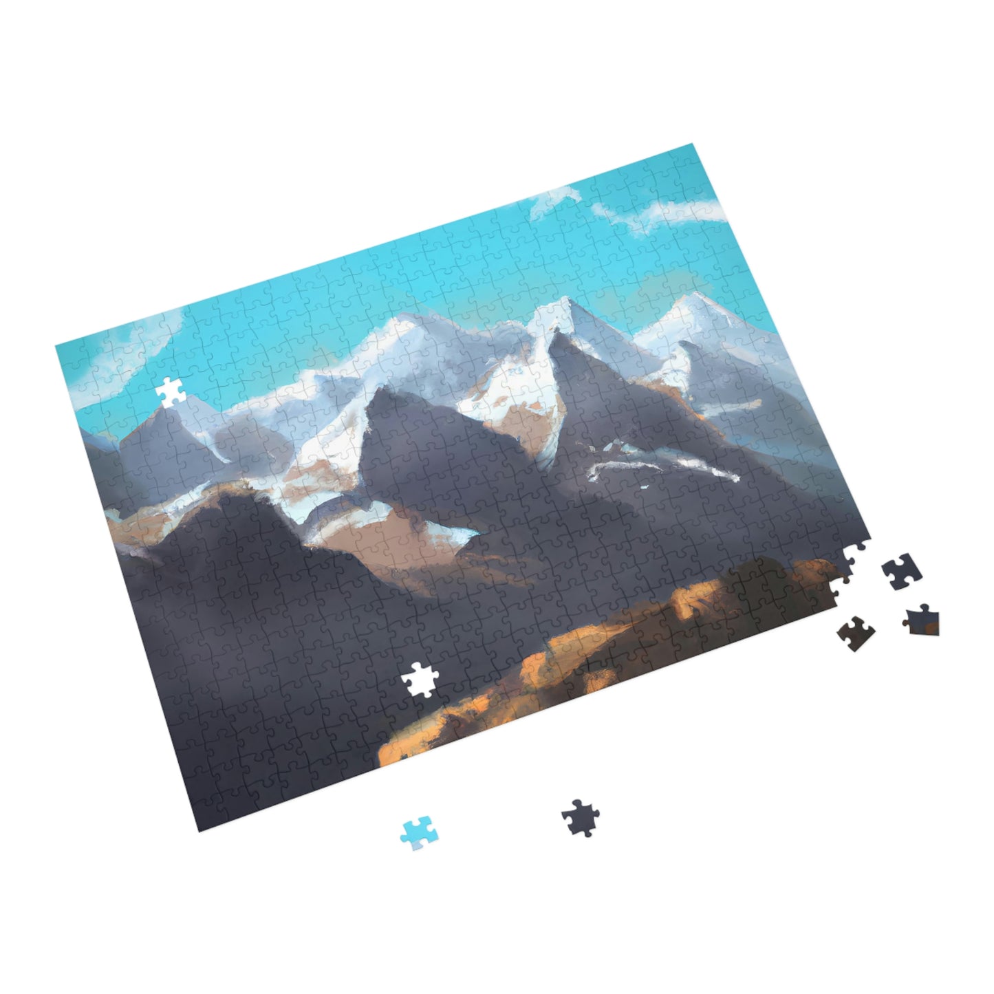 Majestic Peak Range - Puzzle