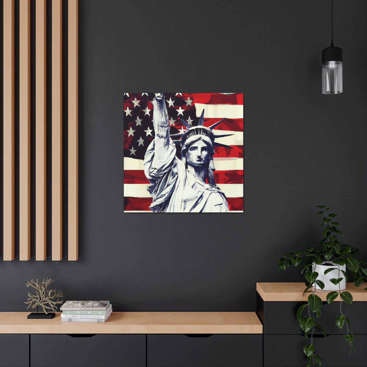 Liberty Flag - Canvas