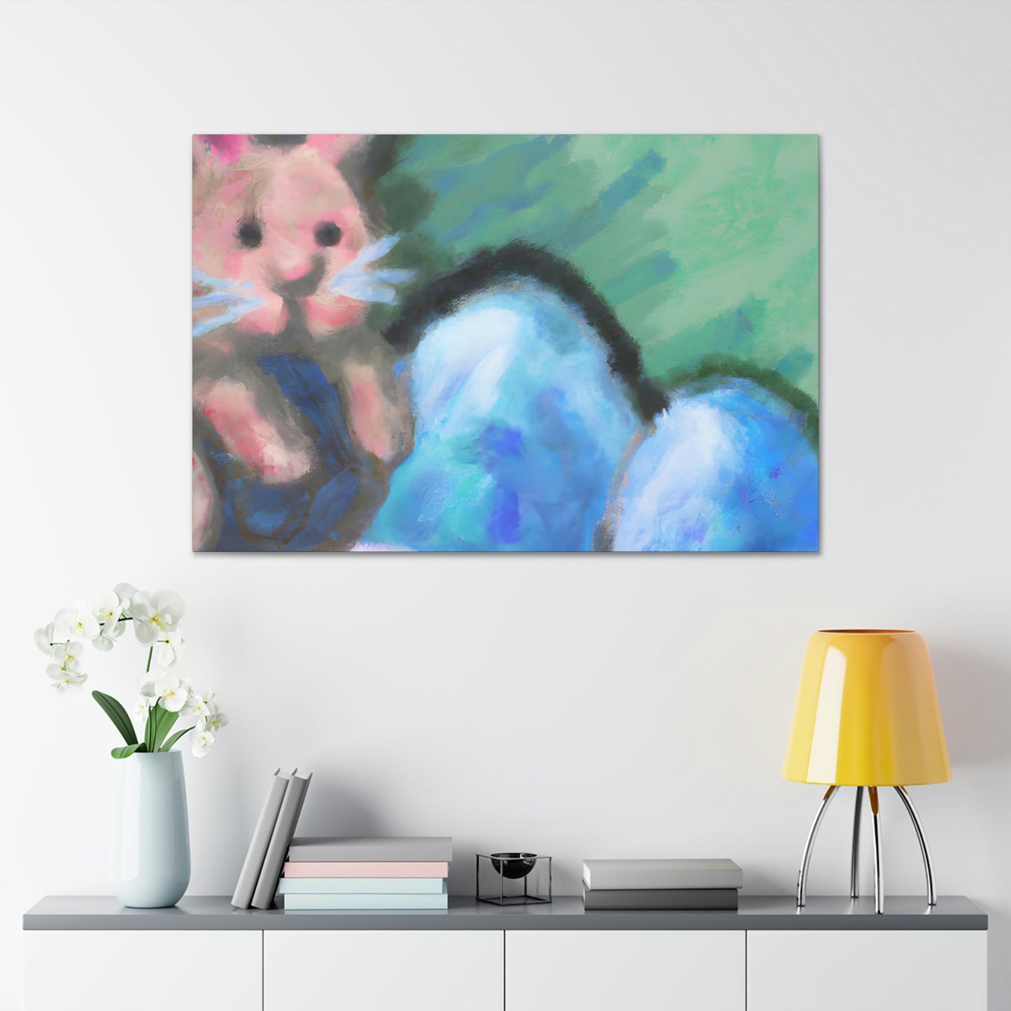 "Bunny Hop" - Canvas