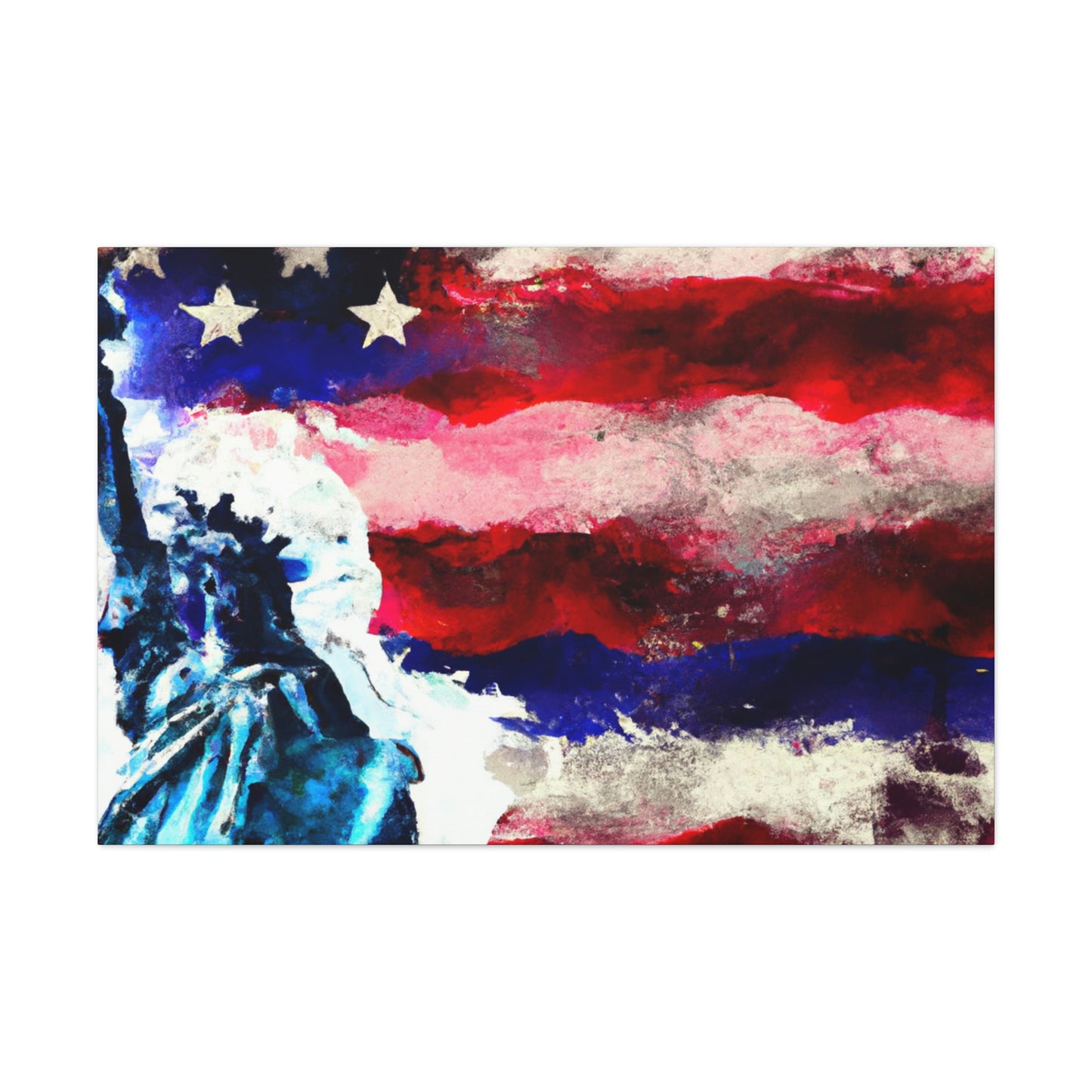 "Liberty Flag" - Canvas