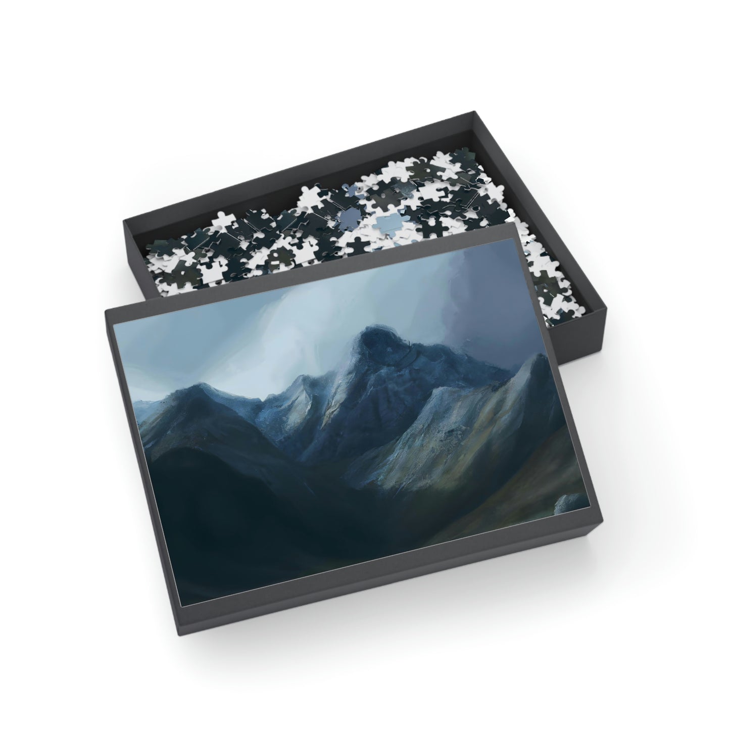 Snowcapped Peaks - Puzzle