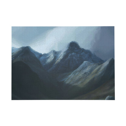 Snowcapped Peaks - Puzzle