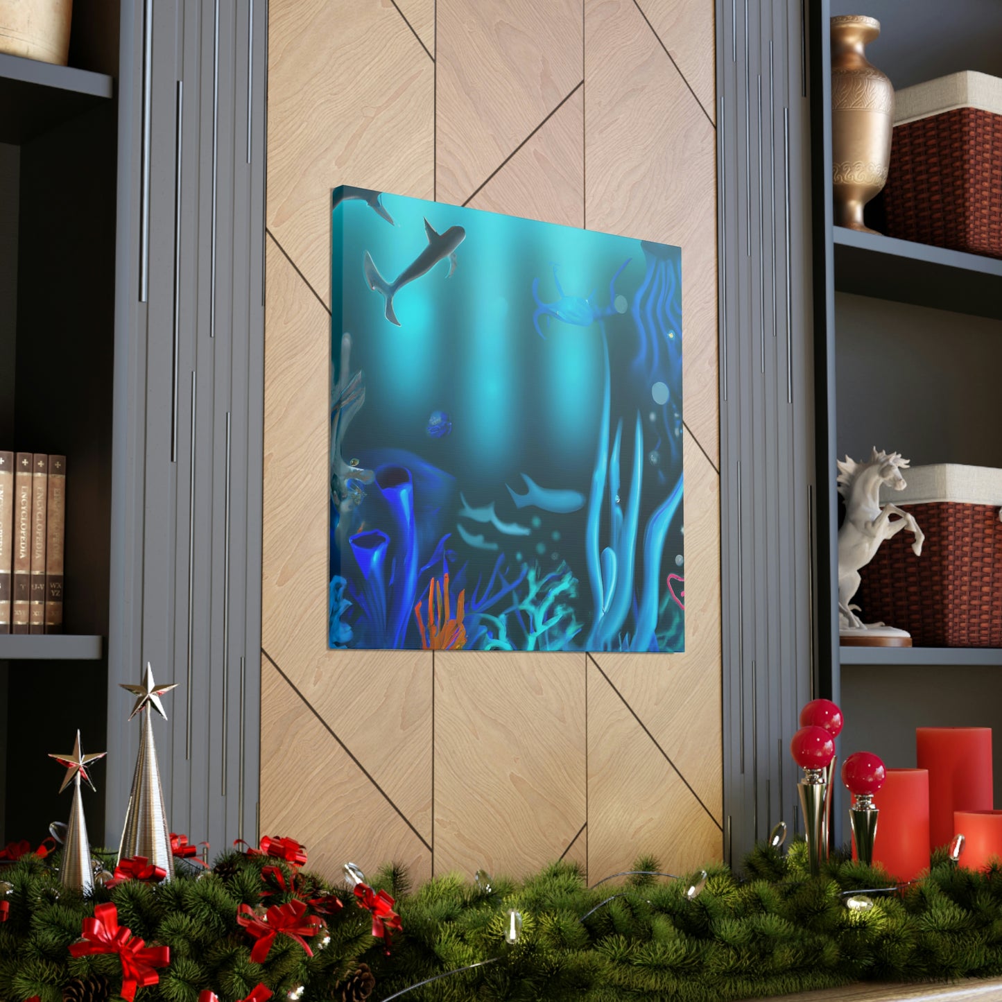 Nebula Anemone Reef - Canvas