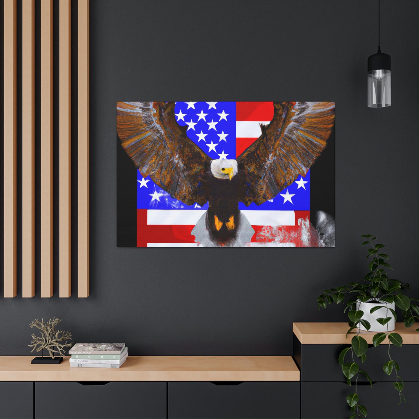 Star Spangled. - Canvas