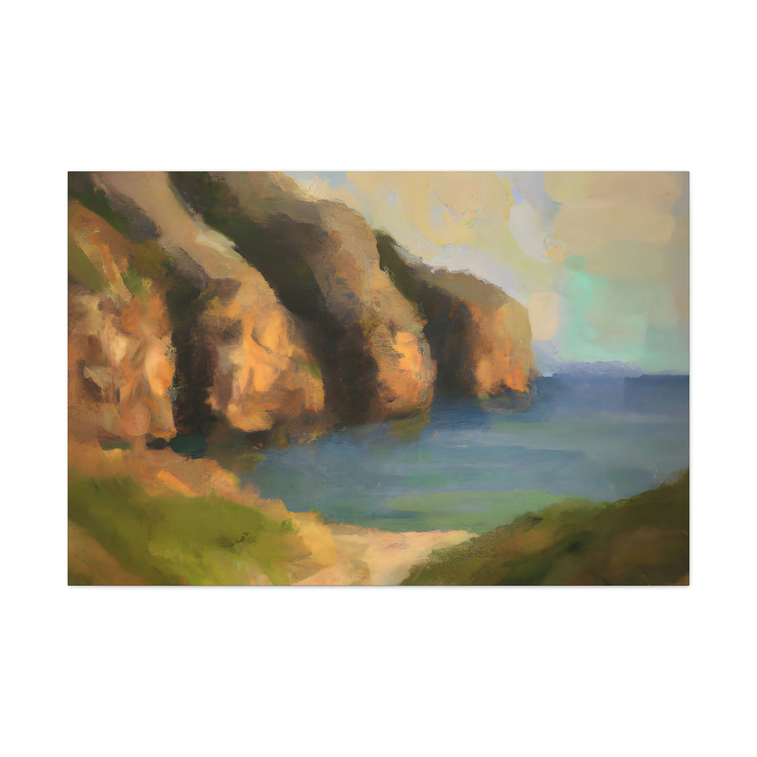 Coastal Splendor. - Canvas