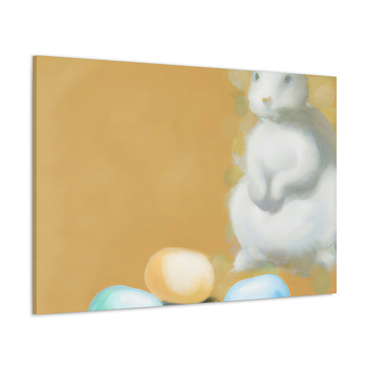 "Easter Basket Surprise" - Canvas