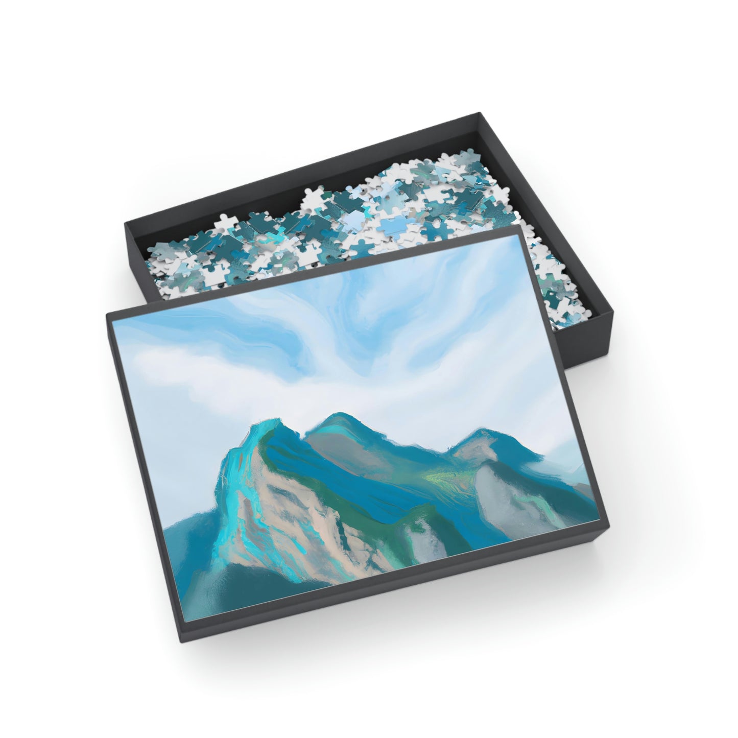 Alpine Vista Peaks - Puzzle