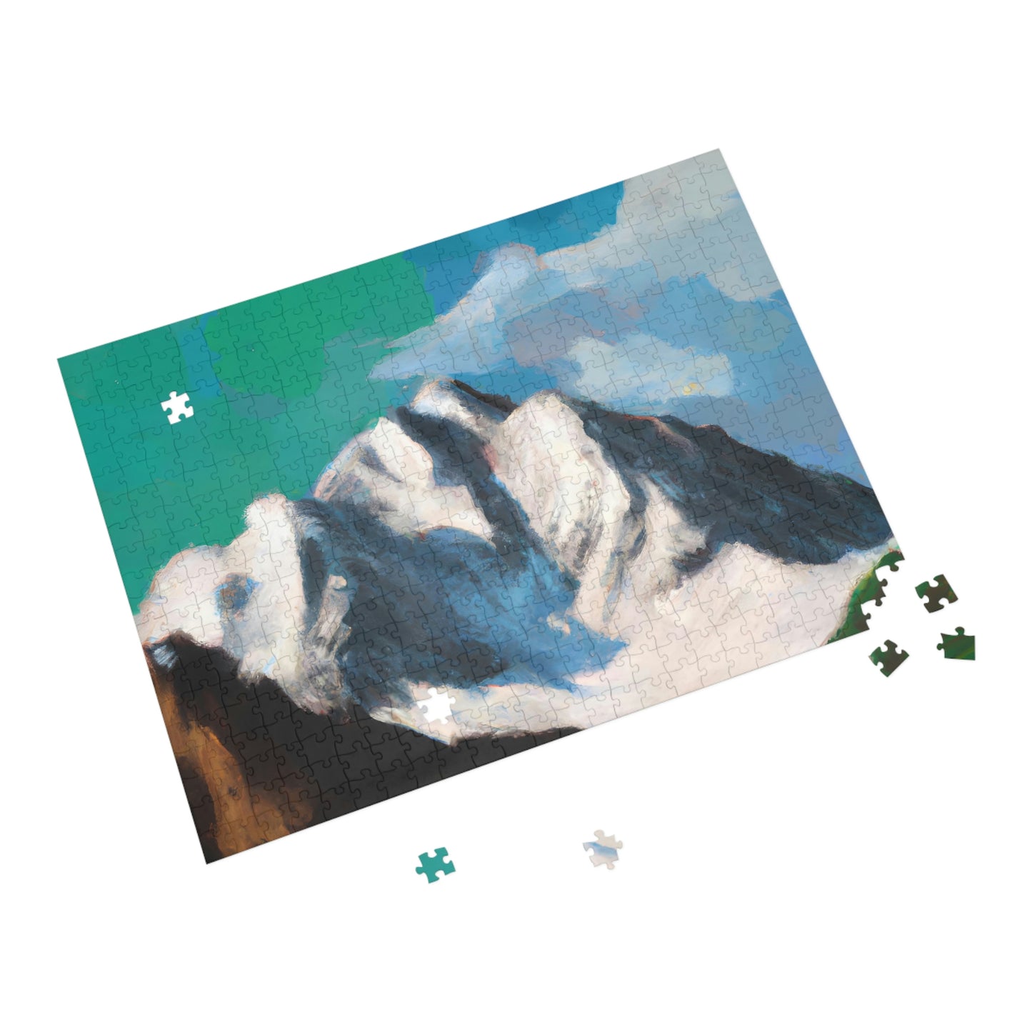 Moonstone Mountain Range - Puzzle