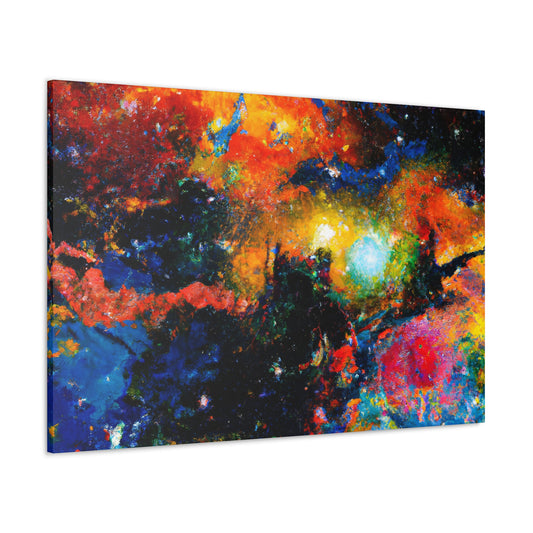 Stargazer's Cosmic Dream - Canvas