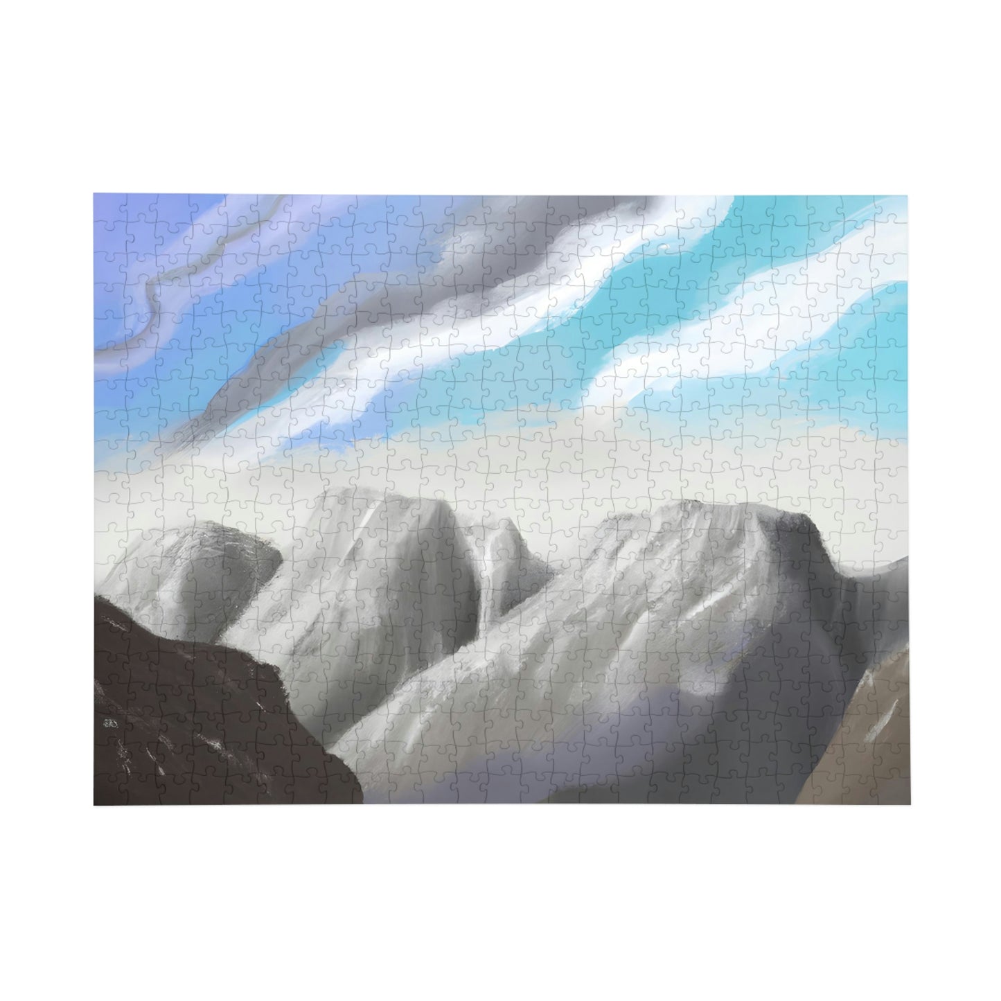 Cloudpeaks Mountain Range - Puzzle