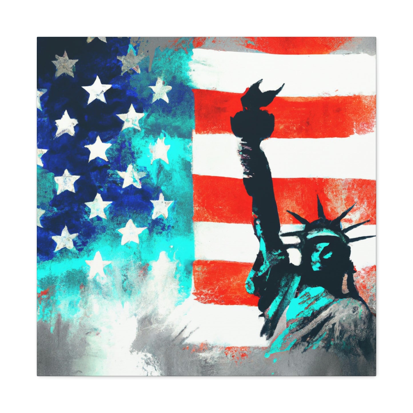 Liberty Flag - Canvas