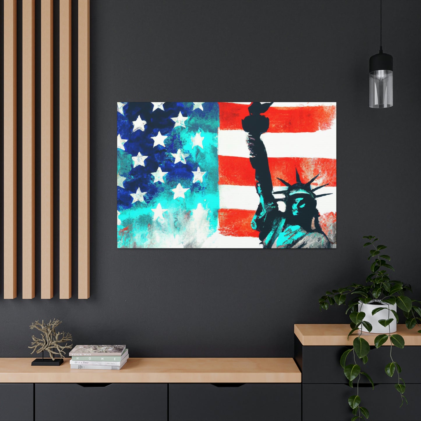 Liberty Flag - Canvas