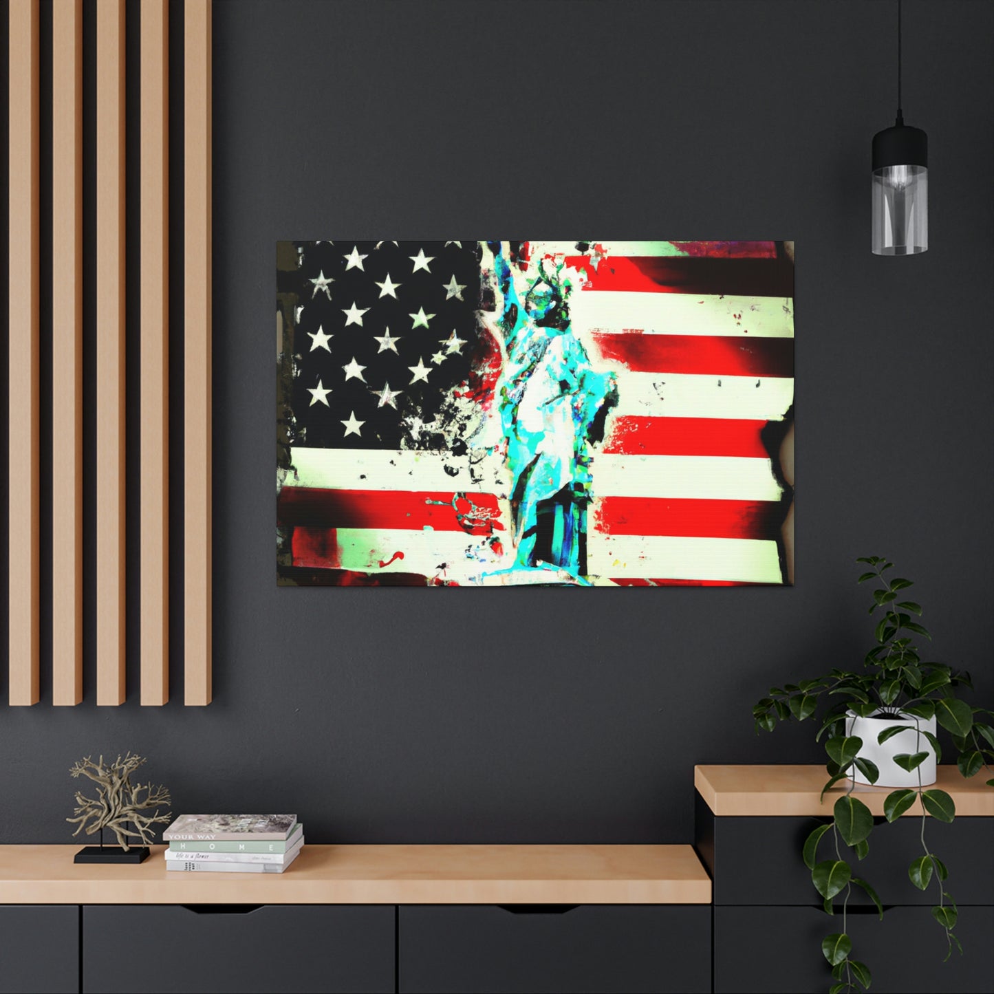 "Liberty Reflection" - Canvas