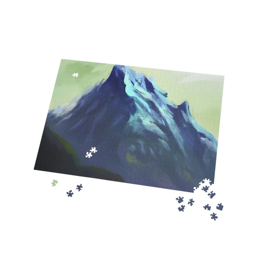 Crystal Peak Mountains - Puzzle