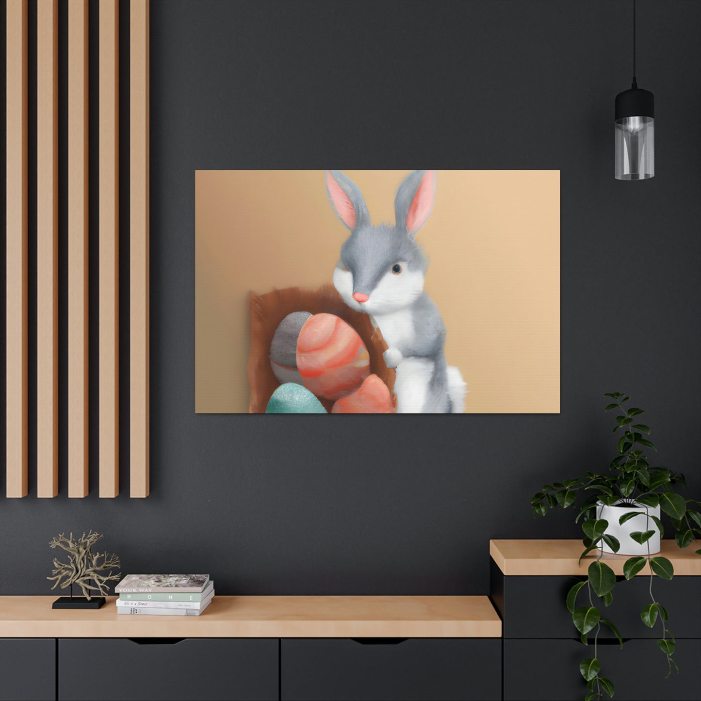 "Hop to Easter" - Canvas