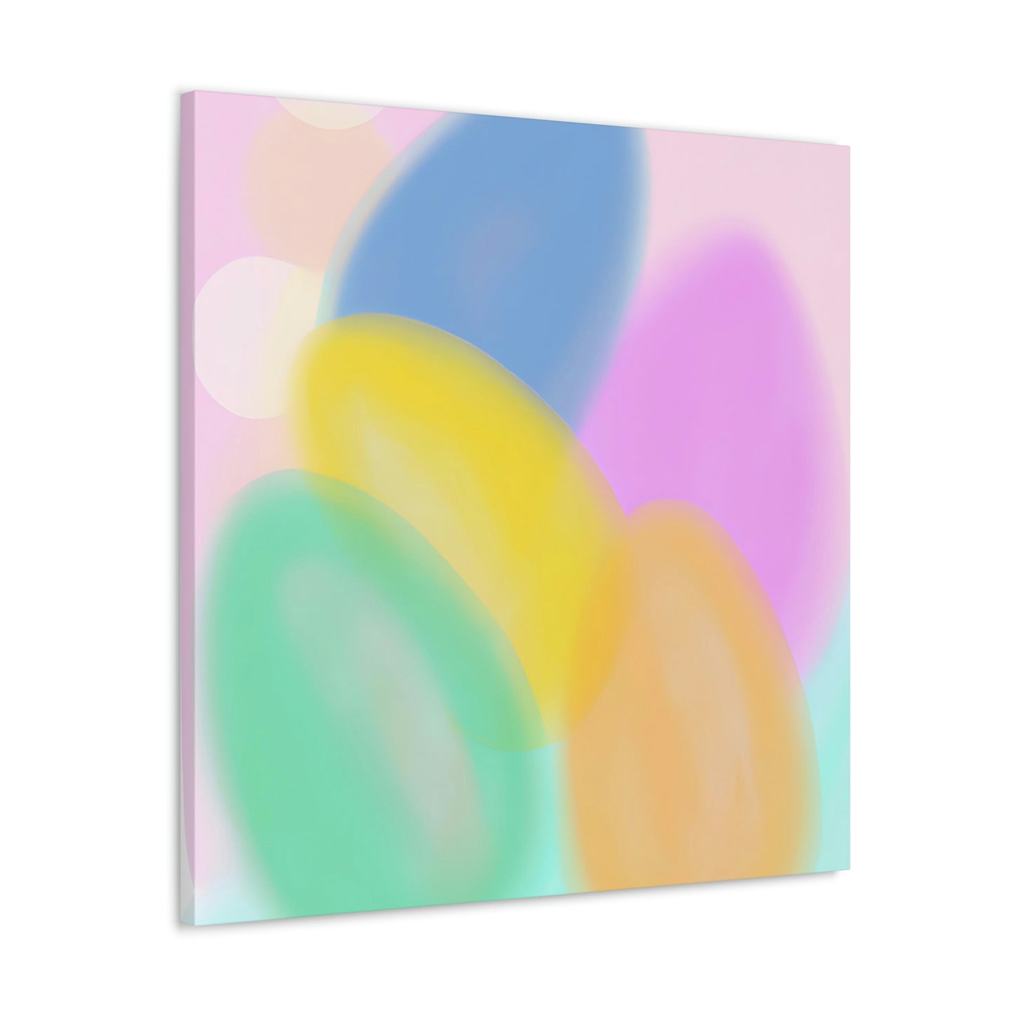 Spring Pastel Splendor - Canvas