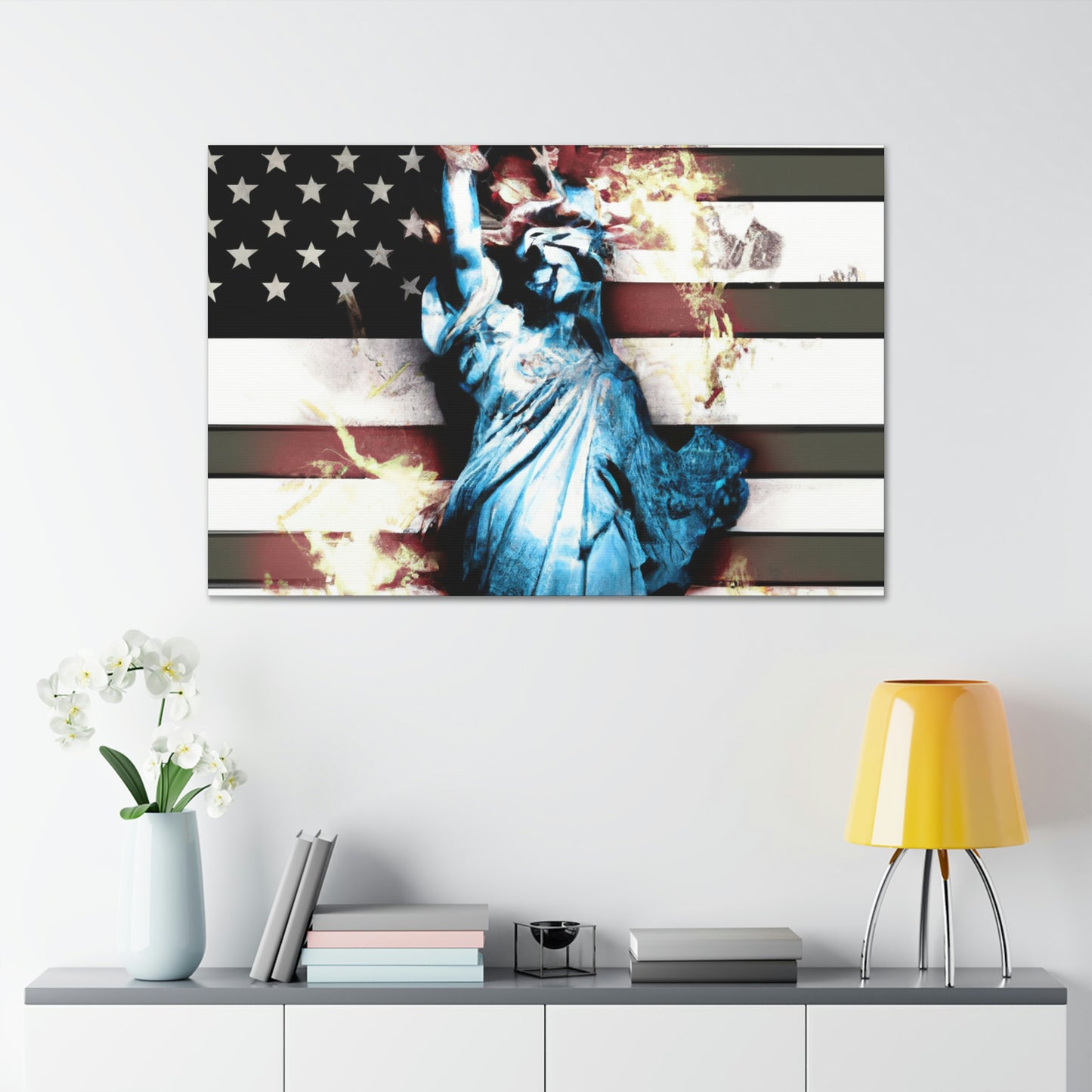 Liberty Flag - Canvas