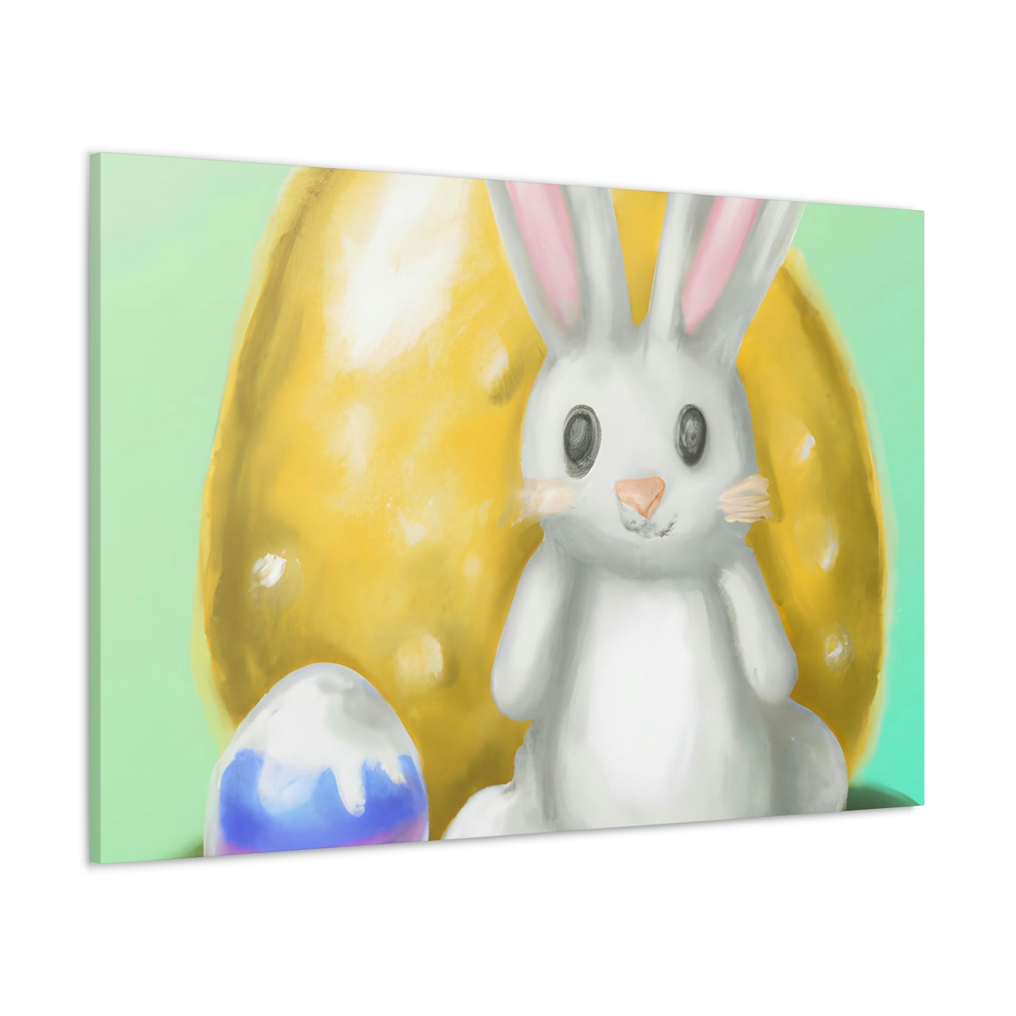 Bunny and Baskets - Canvas