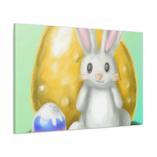 Bunny and Baskets - Canvas