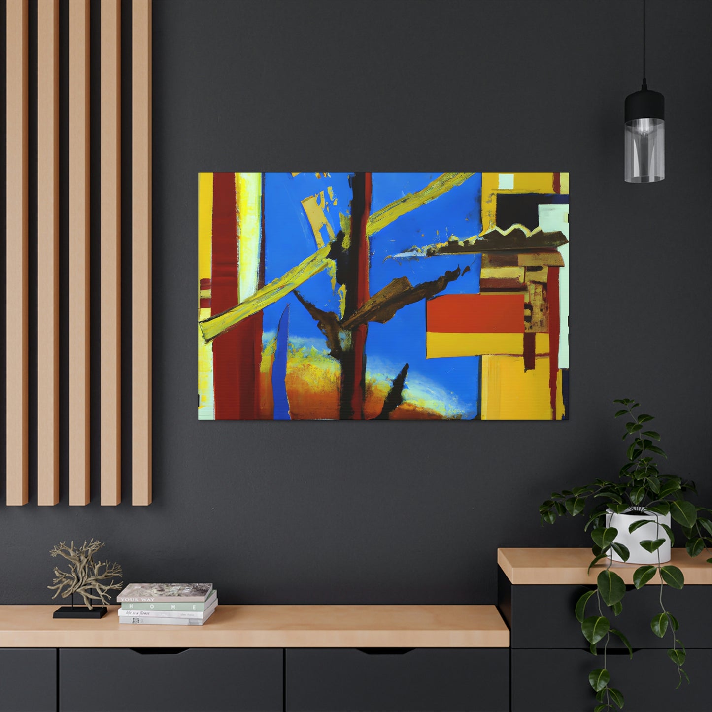 "Couleur Inquisitif" - Canvas