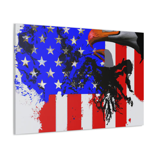 Star Spangled. - Canvas