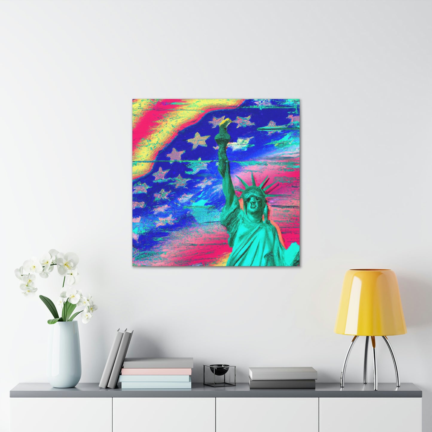 "Stars and Stripes" - Canvas