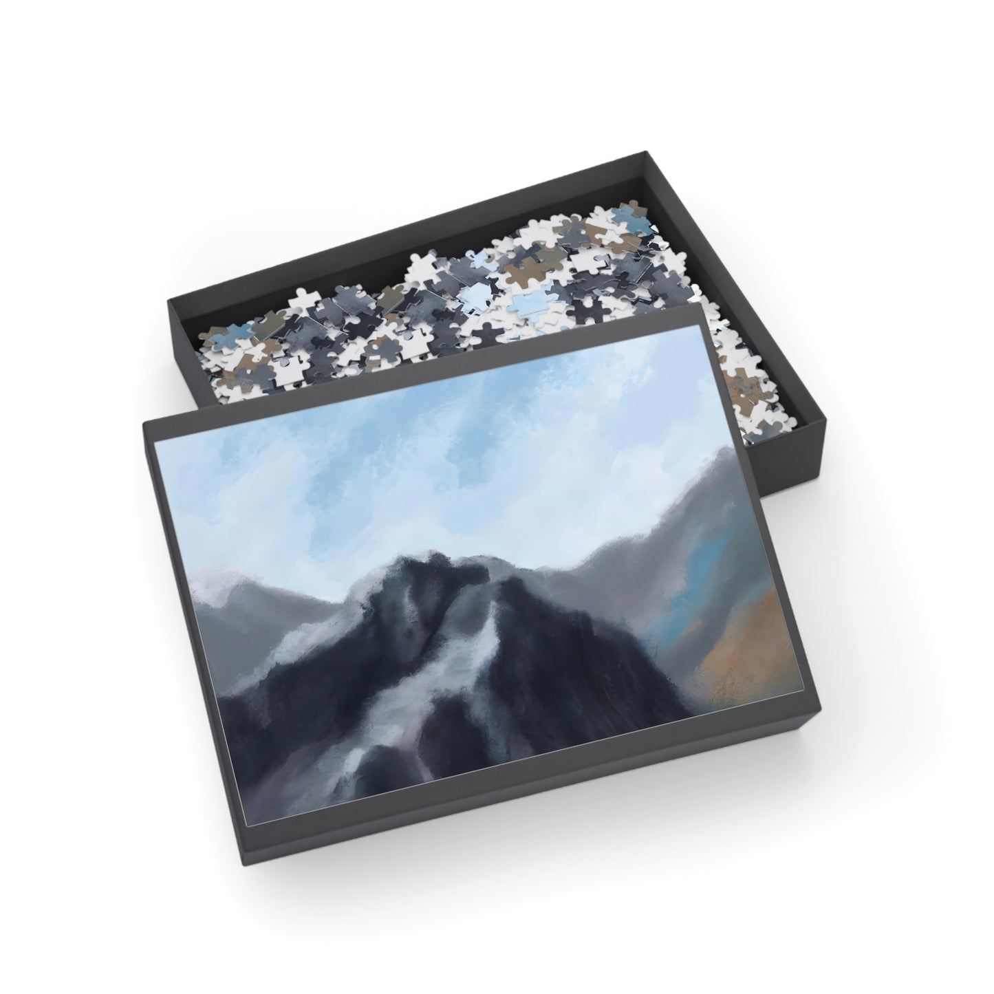 Snowy Peak Mountains - Puzzle