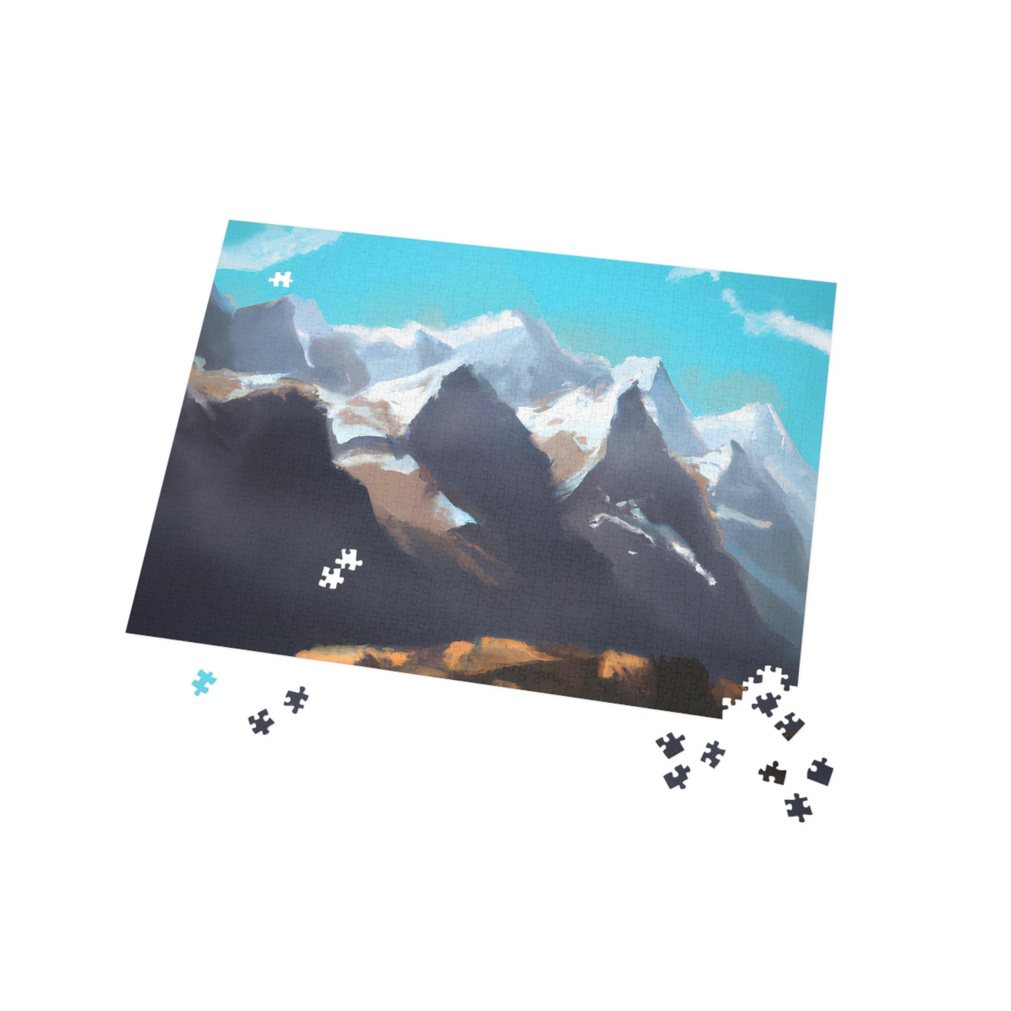 Majestic Peak Range - Puzzle