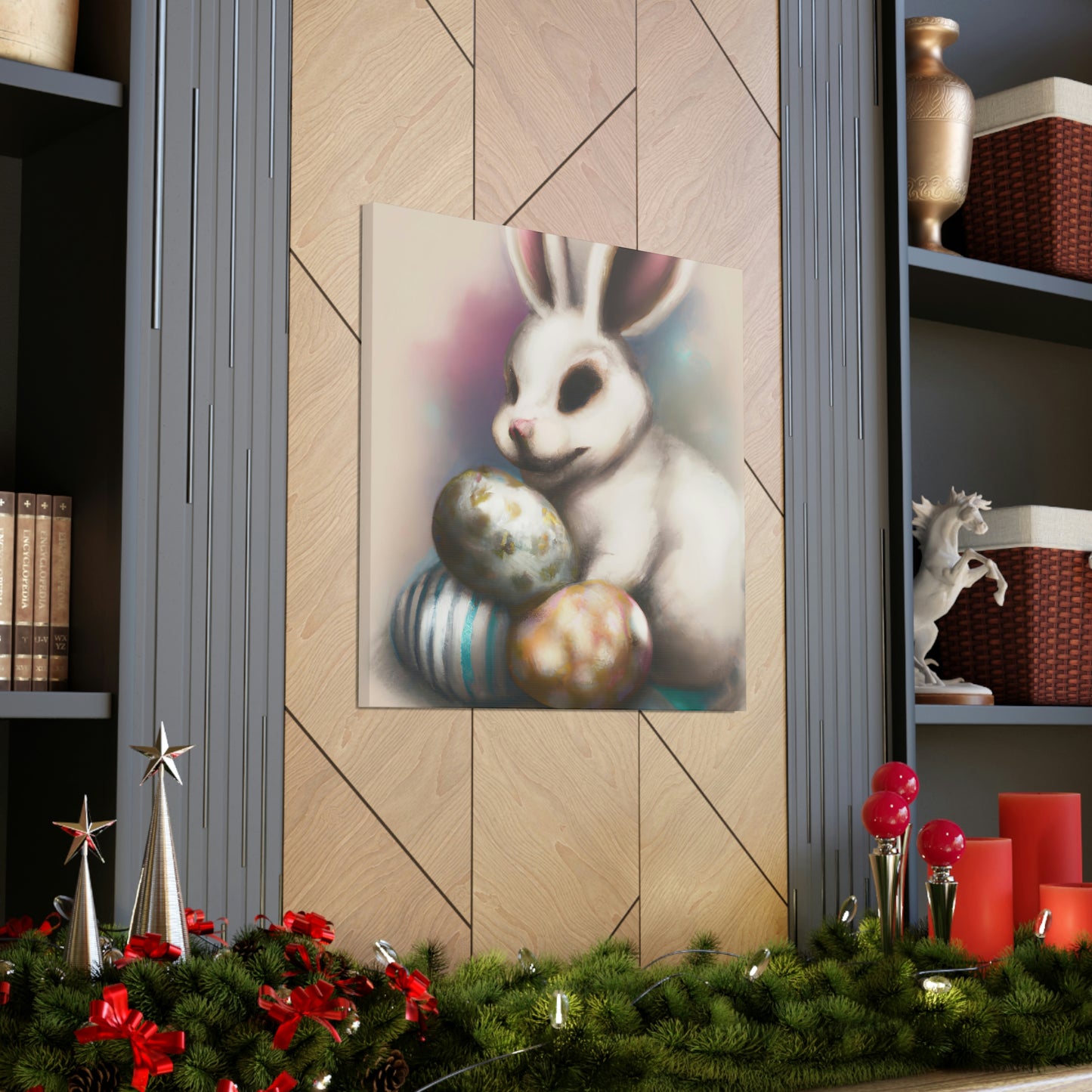 "Bountiful Bunny" - Canvas