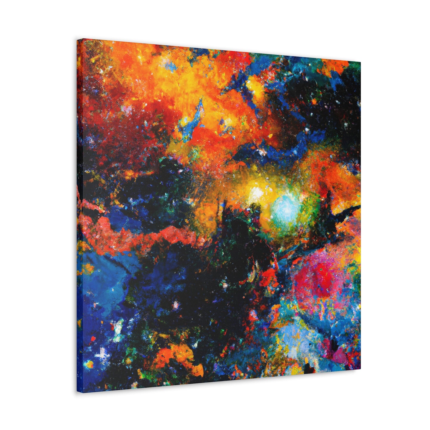 Stargazer's Cosmic Dream - Canvas