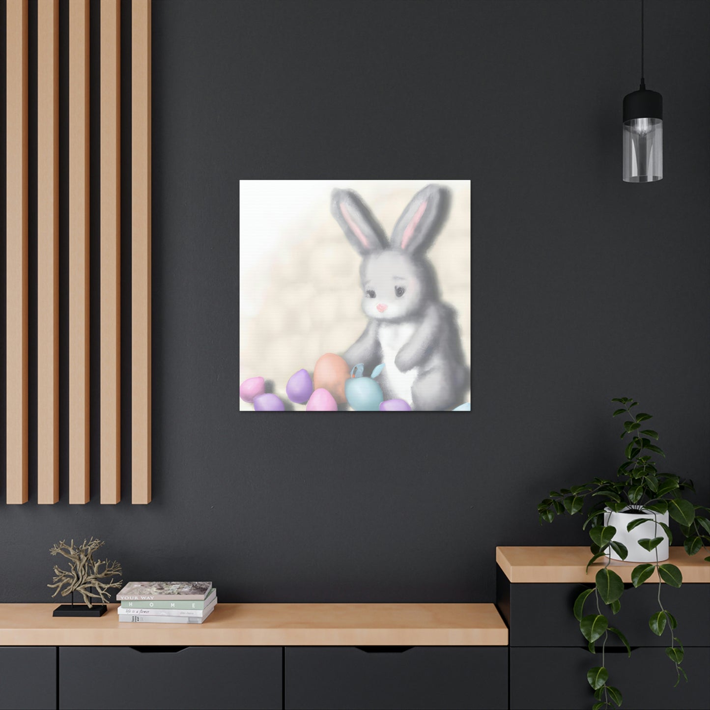 "The Easter Hop" - Canvas