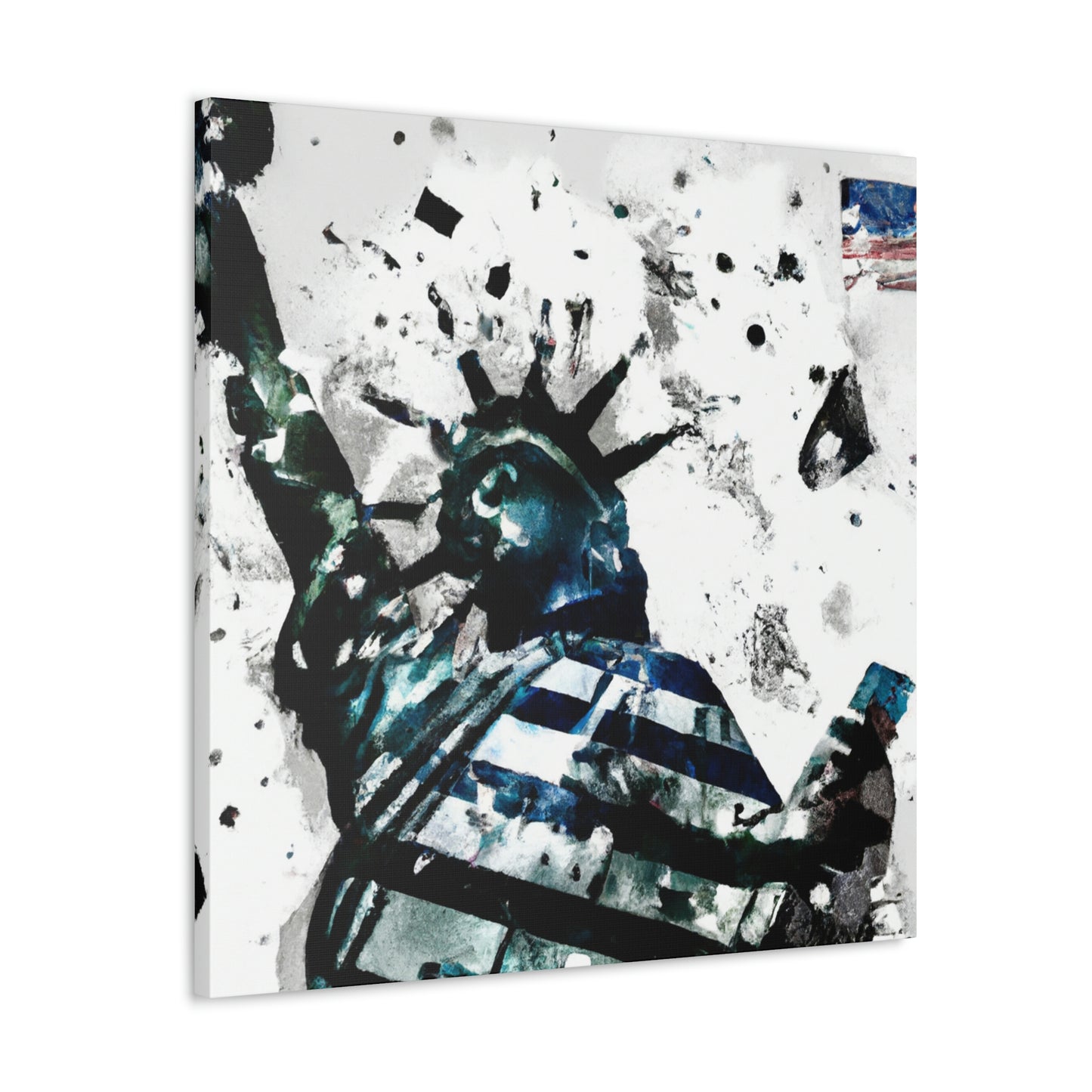 Statue of Liberty Flag - Canvas