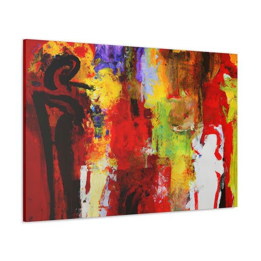 "La Vie Rouge" - Canvas