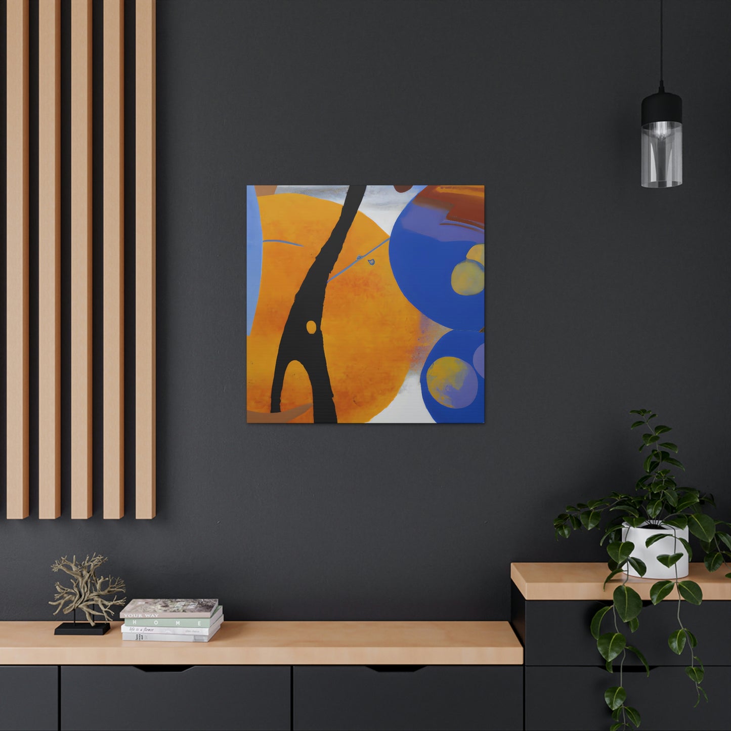 "L'Etoile Bleue." - Canvas