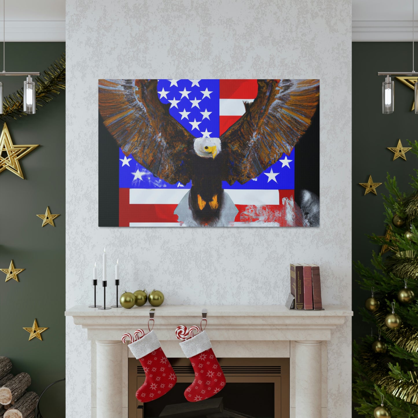 Star Spangled. - Canvas