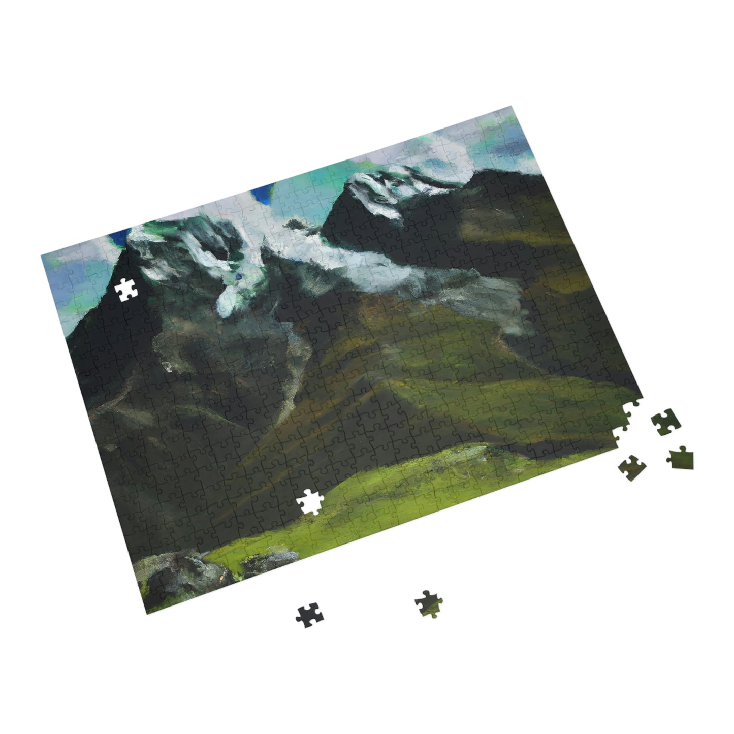 Majestic Peak Range - Puzzle