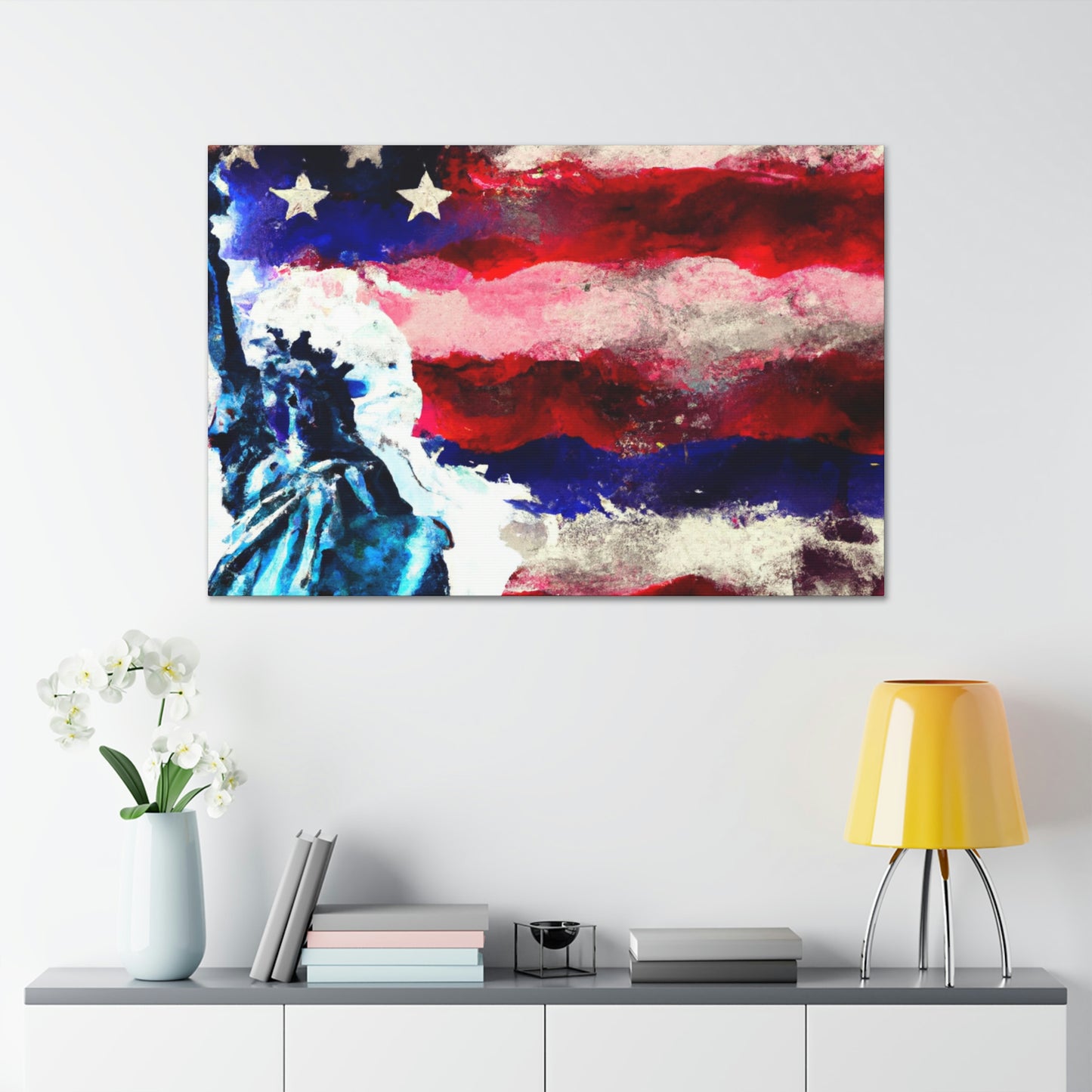 "Liberty Flag" - Canvas