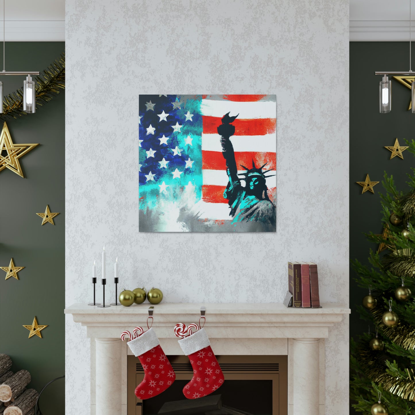 Liberty Flag - Canvas