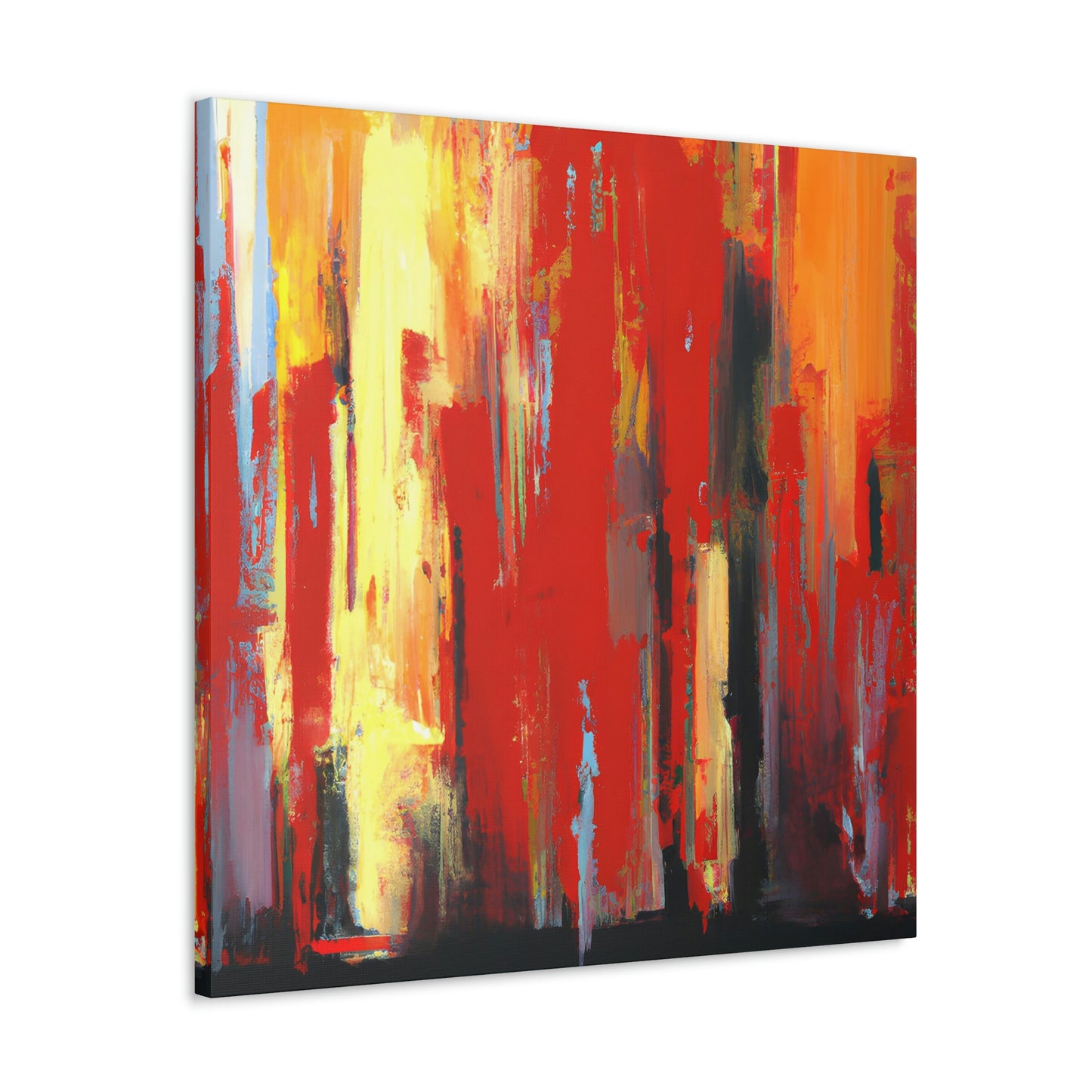 Peinture Abstraite - Canvas