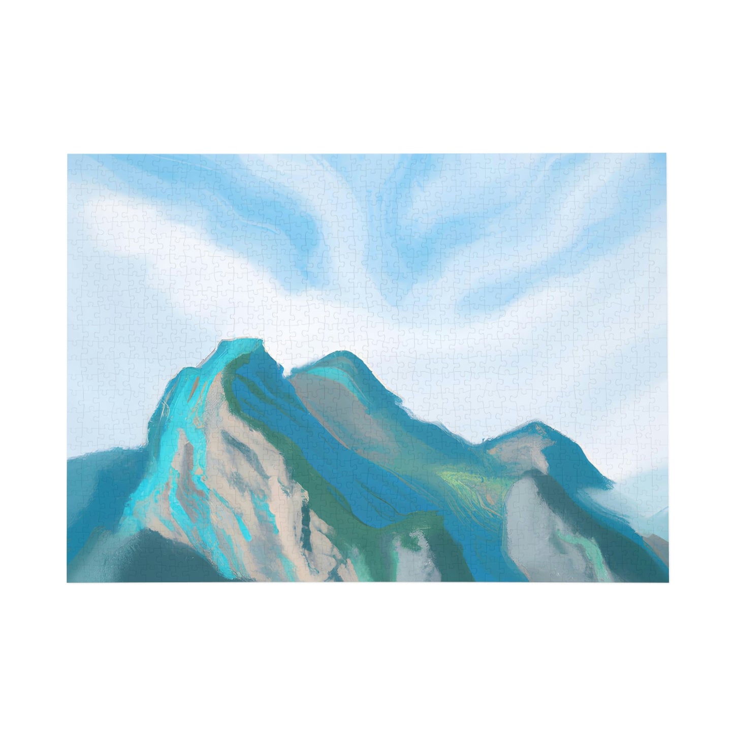 Alpine Vista Peaks - Puzzle