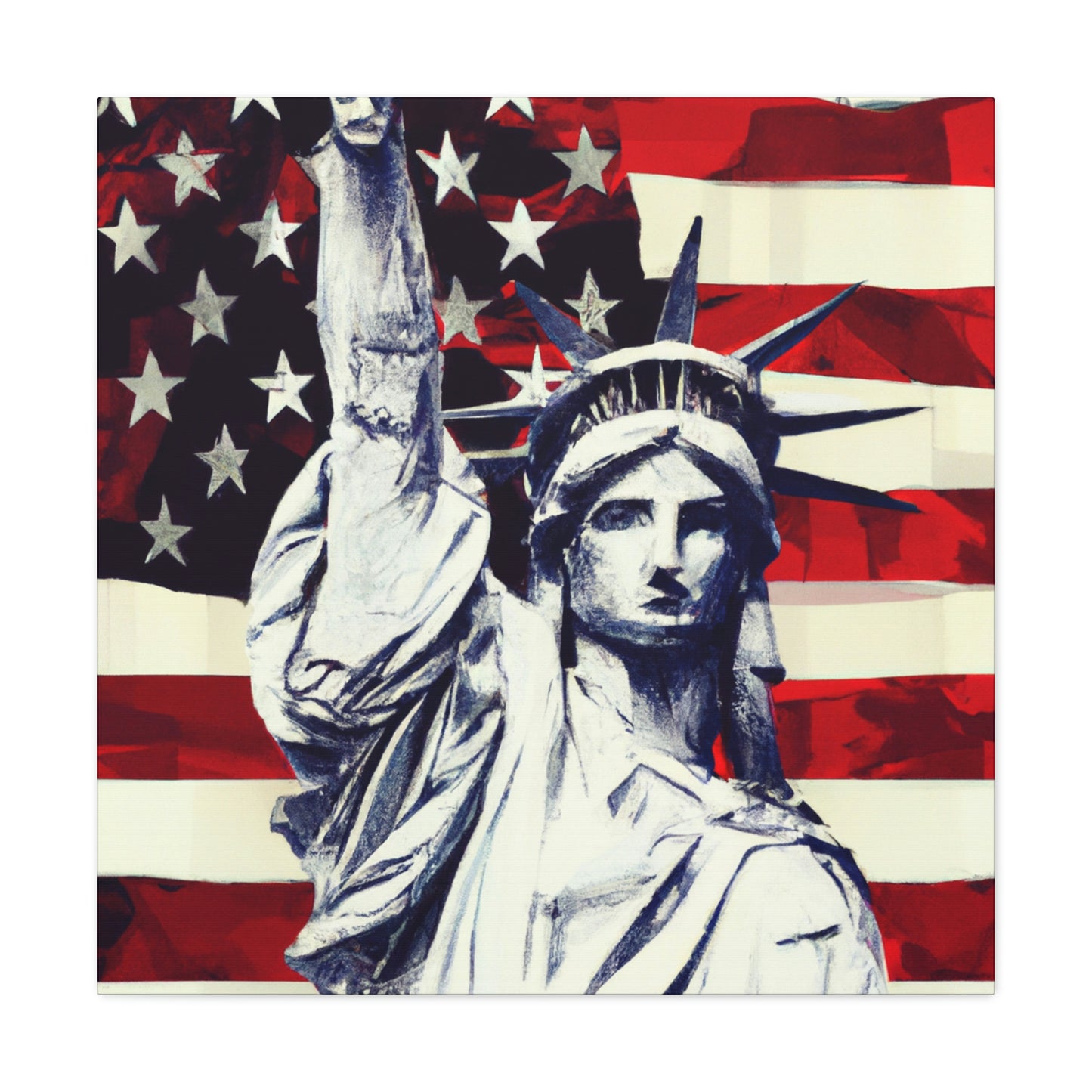 Liberty Flag - Canvas