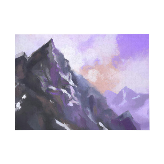 Crystal Spine Mountains - Puzzle