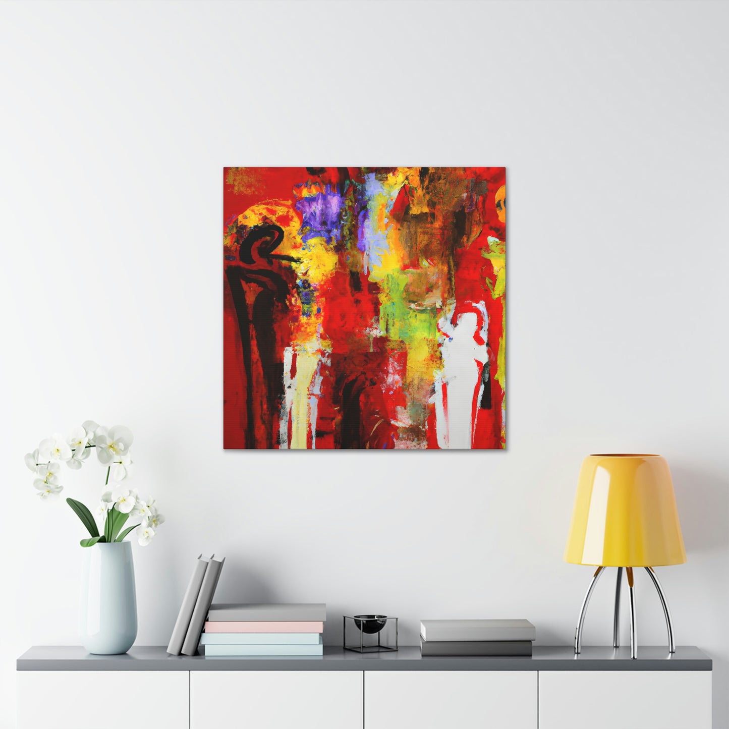 "La Vie Rouge" - Canvas